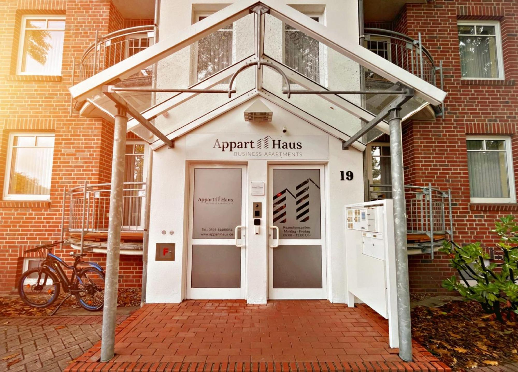 Appart-Haus Business Apartments リンゲン エクステリア 写真